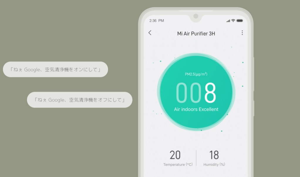 ��C����@�E�C�I�������� ��C����@ Xiaomi�@�V���I�~  Mi Air Purifier 3H AC-M6-SC �r�b�N�J����