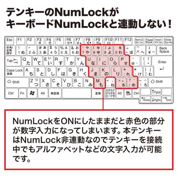 NumLock���m���A�����Ȃ�