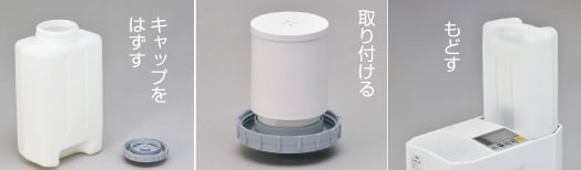 ��t�͊ȒP�B�^���N�L���b�v�Ɏ�t���邾��