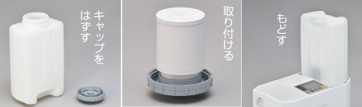 ��t�͊ȒP�B�^���N�L���b�v�Ɏ�t���邾��