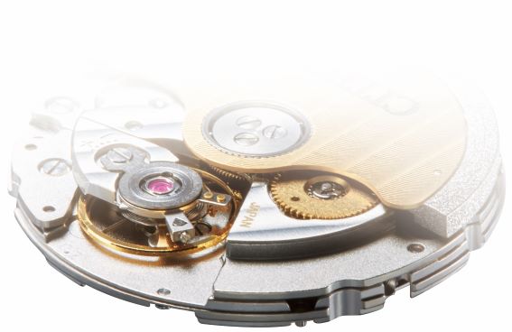 ���_���E�X�|�[�e�B�f�U�C���� �@�B�����v �uSeries�W�v�����B ���^�@�B�����[�u�����g�uCal.0950�v�ƁuCal.9051�v�𓋍ځB��2��ώ����\�̋@�B���������� �V�`�Y���@CITIZEN