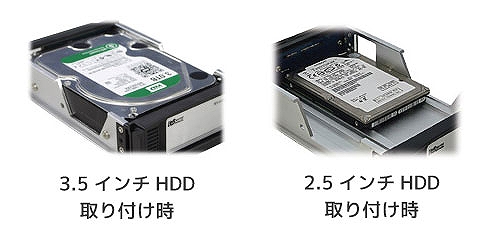 3.5�C���`/2.5�C���`���Ή��A24TB HDD����m�F�ς�