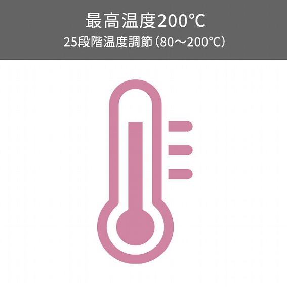 最高温度200℃