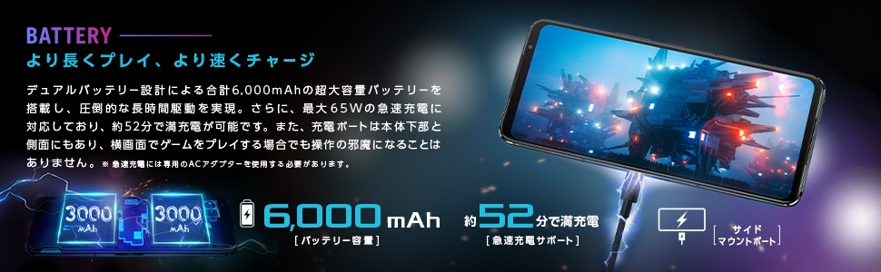 ROG Phone 5 Ultimate  �X�g�[���z���C�g�uZS673KS-WH512R18�vSnapdragon 888 6.78�^ ������/�X�g���[�W�F 18GB/512GB nanoSIMx2 DSDV �h�R��/au/�\�t�g�o���N�Ή� SIM�t���[�X�}�[�g�t�H��