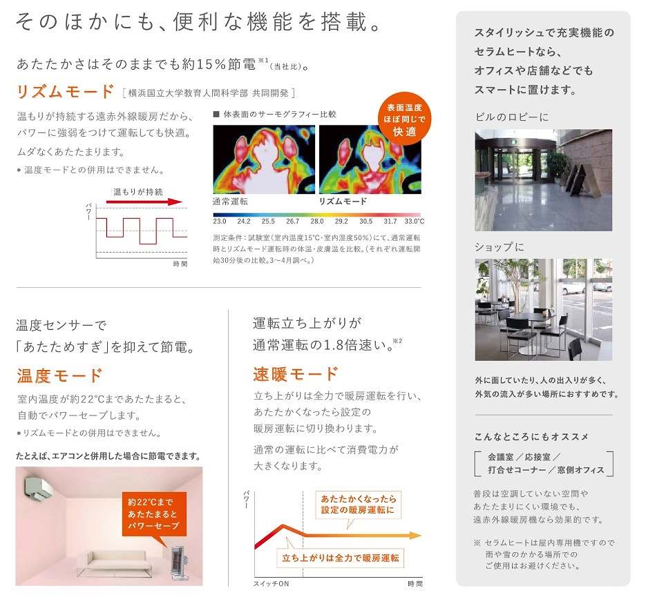 �g�[��� �d�C�X�g�[�u �_�C�L���@DAIKIN  ���ԊO���g�[�@ �Z�����q�[�g �}�b�g�z���C�g ERFT11YS-W_07.jpg