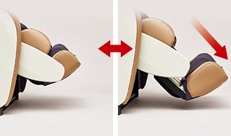 �r�̂���͐g���ɍ��킹�čő��18cm�̃X���C�h���߂��\