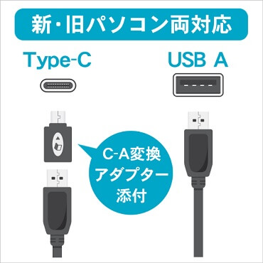 USB Type-C^USB Standard A RlN^[ڂ̃p\RΉ