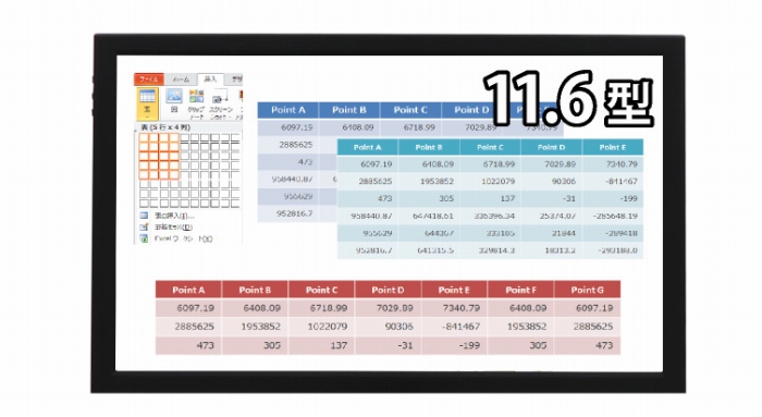 ��ƌ������グ��11.6�^�T�C�Y