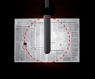 �X�^���h�̔��a30cm�𒆐S�ɁA�V�����J���T�C�Y�𖾂邭�Ƃ炵�܂�