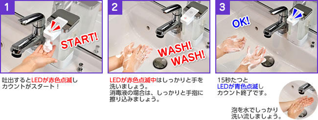 15�b�Ԃ����m�点����y��􂢃T�|�[�g�@�\���ځz