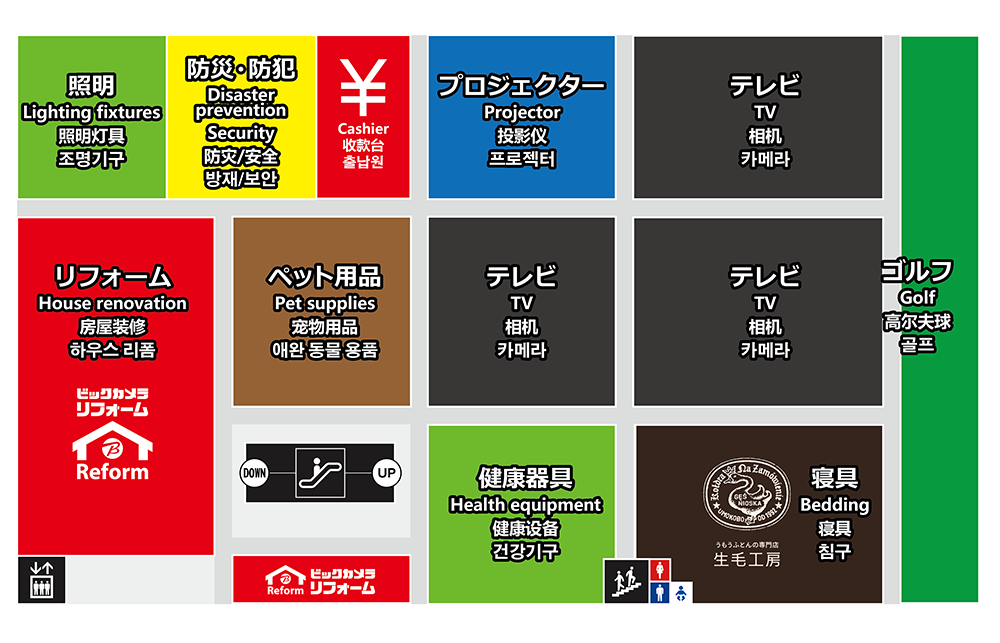 �t���A���ʃK�C�h