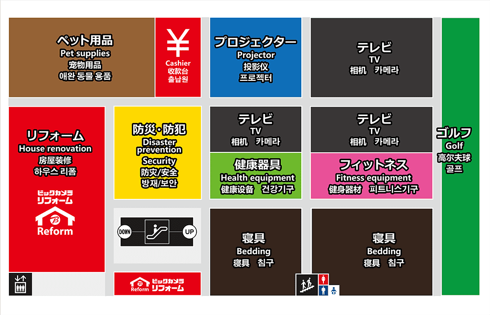 �t���A���ʃK�C�h