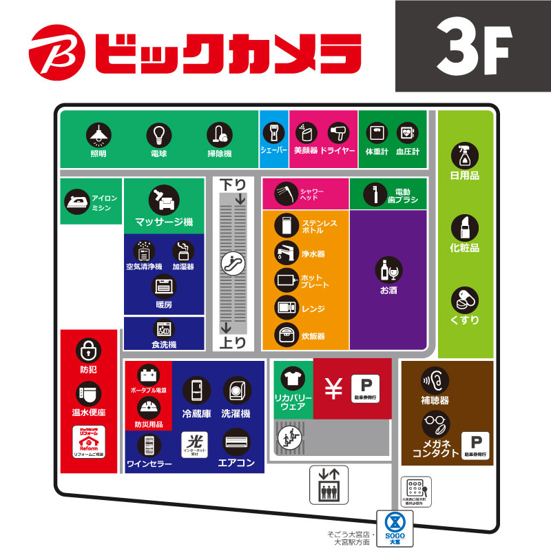 �t���A���ʃK�C�h