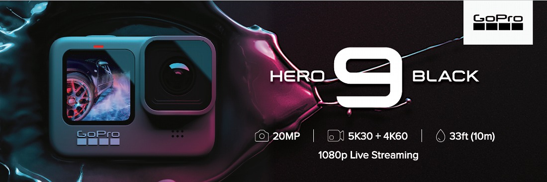 Gopro ゴープロ Hero9 Black 5k動画撮影対応のアクションカメラ ビックカメラ Com