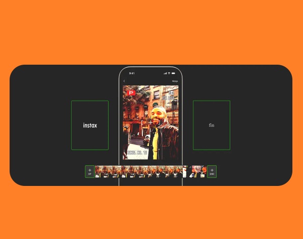 �`�F�L instax Evo Cinema ����ҏW�@�\