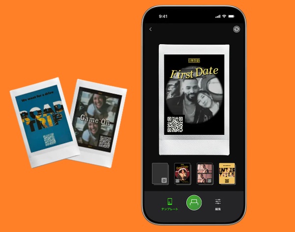 �`�F�L instax Evo Cinema �|�X�^�[�e���v���[�g