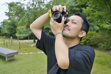 しっかり握れるグリップ