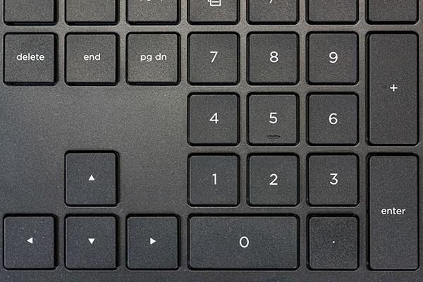 How to choose a laptop Numeric keypad convenient for entering numbers