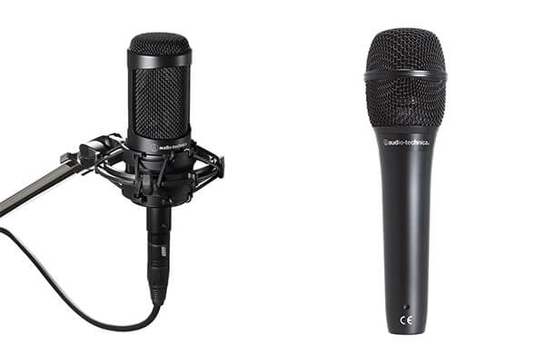 コンデンサーマイクの人気メーカー audio-technica(オーディオテクニカ)