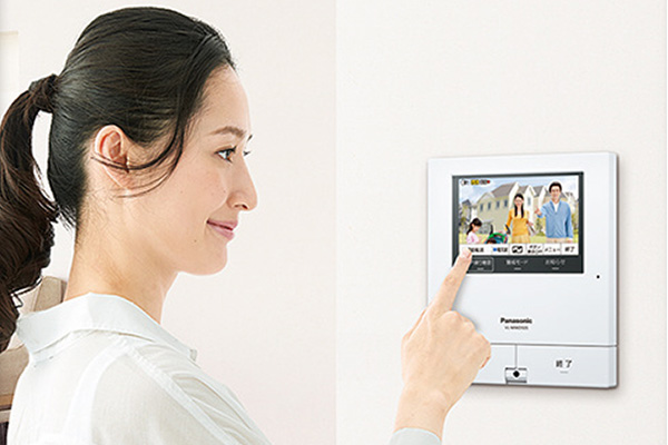 アウター ジャケット パナソニック 7型テレビドアホン 子機付 広角カメラ VL-SWD701KL