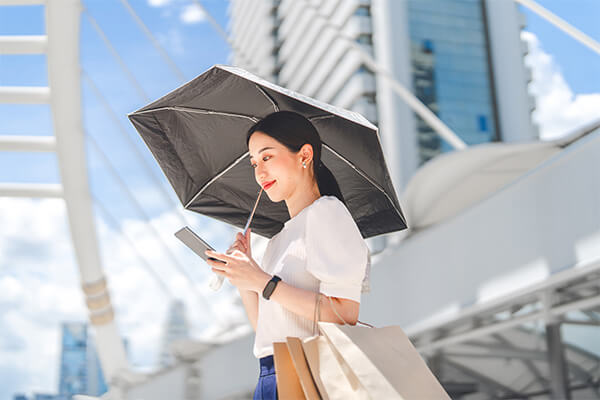 日傘としても使いやすい折りたたみ傘のおすすめランキング