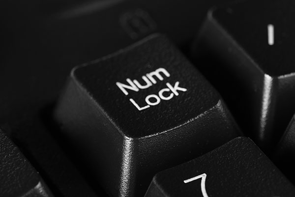 eL[̑Iѕ uNumLockL[AvfǂőI