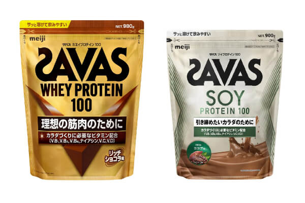 プロテインの人気メーカーをチェック 明治「SAVAS(ザバス)」