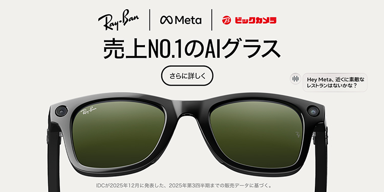 Meta AIグラス Ray-Ban