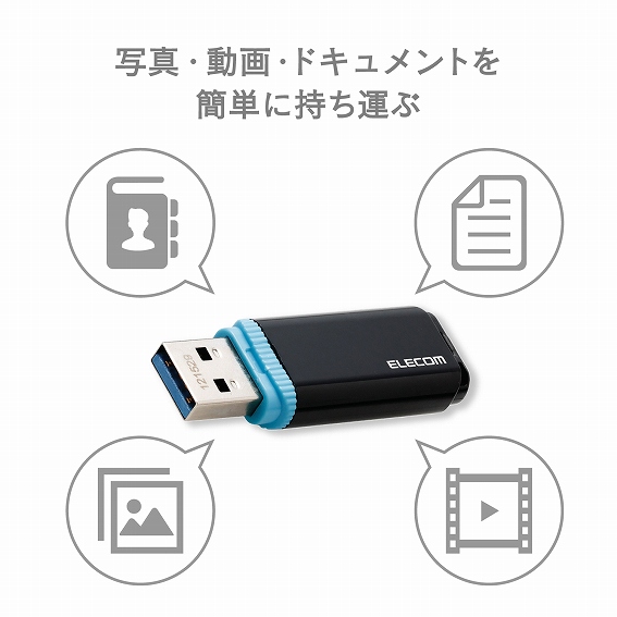 GR@ELECOM  MF-BBU3016GWH USB MF-BBU3WHV[Y zCg [16GB /USB3.1 /USB TypeA /Lbv]