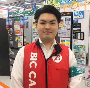 家電コーナー担当 河津 海都