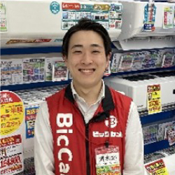 有楽町店季節家電コーナー担当 清水 寛生